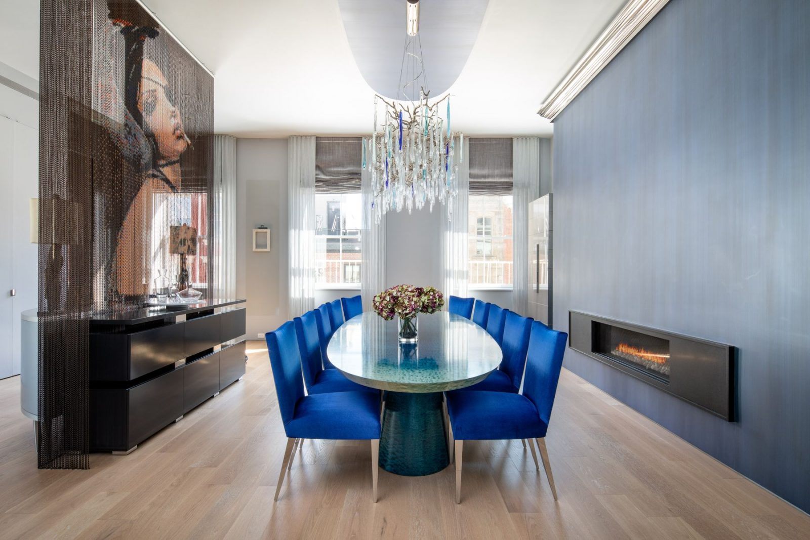 View of Tour a Chic Soho Penthouse | Art of Living by Sotheby's International ...